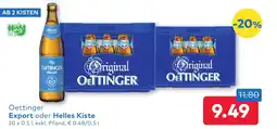 T&G Export oder Helles Kiste Angebot