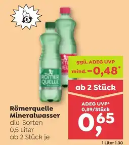 ADEG Mineralwasser Angebot