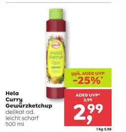 ADEG Curry Gewürzketchup Angebot