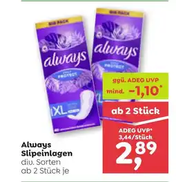ADEG Slipeinlagen Angebot