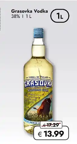 Travel FREE Grasovka Vodka Angebot