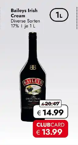 Travel FREE Baileys Irish Cream Angebot