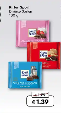 Travel FREE Ritter Sport Angebot