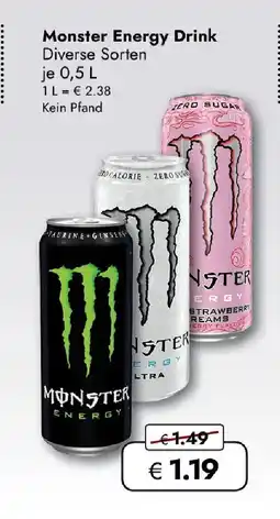 Travel FREE Monster Energy Drink Angebot