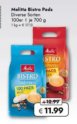 Travel FREE Bistro Pads Angebot