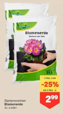 MPreis Blumenerde Angebot