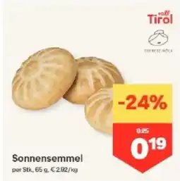 MPreis Sonnensemmel Angebot