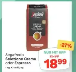 MPreis Selezione Crema oder Espresso Angebot