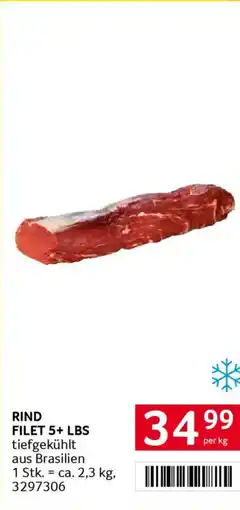 Transgourmet Rind filet 5+ lbs Angebot