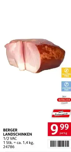 Transgourmet Berger landschinken Angebot
