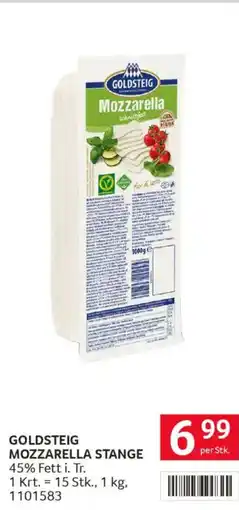 Transgourmet Mozzarella stange Angebot