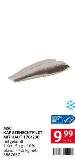 Transgourmet Kap seehechtfilet mit haut Angebot