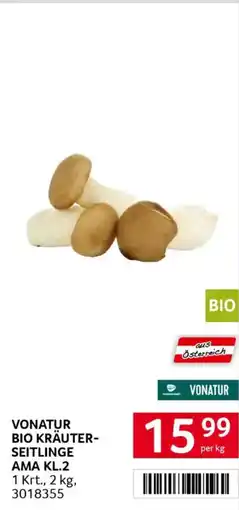 Transgourmet Bio kräuter seitlinge ama Angebot