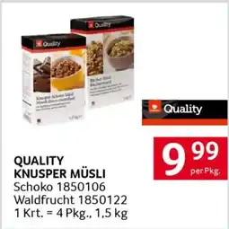 Transgourmet Knusper müsli Angebot