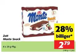 Nah&Frisch Monte Snack Angebot
