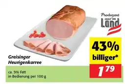 Nah&Frisch Greisinger Heurigenkarree Angebot