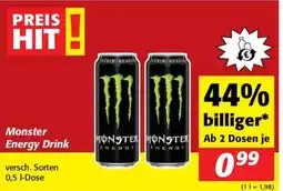 Nah&Frisch Energy Drink Angebot