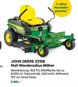 Lagerhaus Null Wenderadius Mäher Nennleistung Angebot