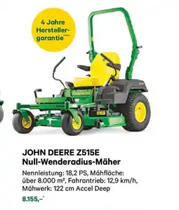 Lagerhaus Null Wenderadius Mäher Angebot