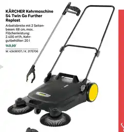 Lagerhaus Kehrmaschine S4 Twin Go Further Replast Angebot