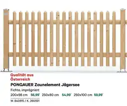 Lagerhaus Zaunelement Jägersee Angebot