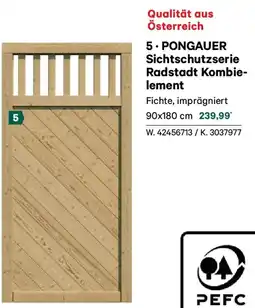 Lagerhaus Sichtschutzserie Radstadt Kombie lement Angebot