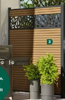 Lagerhaus Sichtschutz System Neo Platinum Angebot