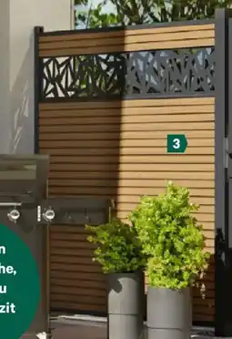 Lagerhaus Sichtschutz System Neo Platinum Angebot