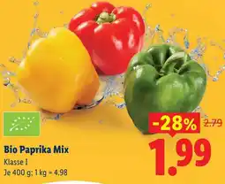 Lidl Bio Paprika Mix Angebot