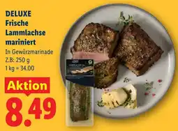 Lidl Deluxe Frische Lammlachse mariniert Angebot