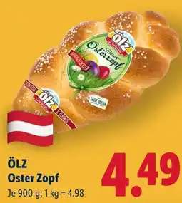 Lidl Ölz Oster Zopf Angebot