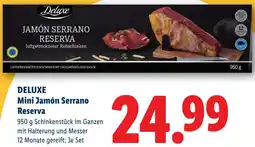 Lidl Deluxe Mini Jamón Serrano Reserva Angebot