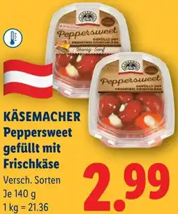 Lidl Die Käsemacher Peppersweet Angebot