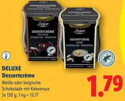 Lidl Deluxe Dessertcreme Angebot