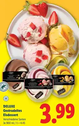 Lidl Deluxe gestrudeltes eisdessert Angebot