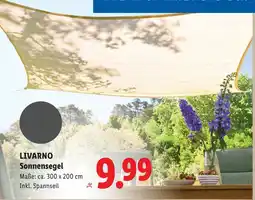 Lidl Livarno sonnensegel Angebot