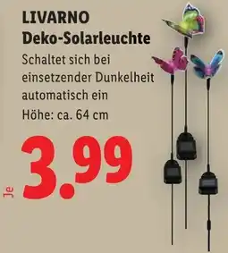 Lidl Livarno deko-solarleuchte Angebot