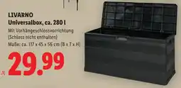 Lidl Livarno universalbox Angebot