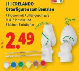 Lidl Crelando Osterfiguren zum Bemalen Angebot