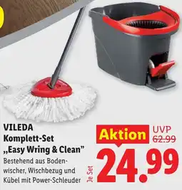 Lidl Vileda komplett-set easy wring & clean Angebot