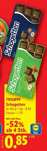 Lidl Trumpf Schogetten Angebot