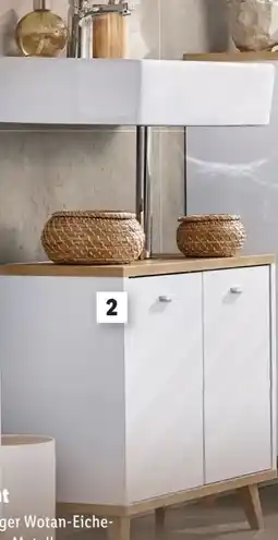 Lidl Livarno Waschbecken-Unterschrank Angebot