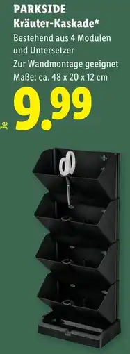 Lidl Parkside Kräuter Kaskade Angebot