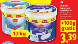 Lidl Milbona Joghurt Griechischer Art Angebot