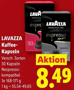 Lidl Lavazza Kaffee Kapseln Angebot