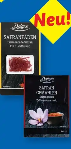 Lidl Deluxe Safran Fäden Angebot