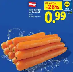 Lidl Snack Karotten aus Österreich Angebot