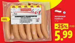 Lidl Wiesentaler frankfurter Angebot
