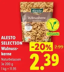 Lidl Alesto Selection Walnusskerne Angebot