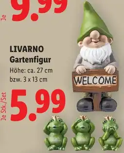 Lidl Livarno gartenfigur Angebot